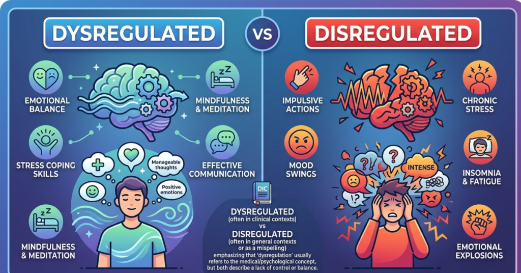 Dysregulated vs Disregulated: Key Differences Explained