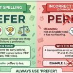 Prefer or Perfer: Correct Spelling & Meaning